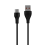 Ładowarka sieciowa 1xUSB 3A QC 3.0 18W + kabel Typ C VIDVIE PLE249 czarna